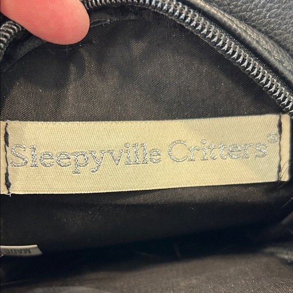 Sleepyville Critters Floral Sugar Skull Skeleton Bones Cross Body Bag Purse EUC! - Picture 2 of 13